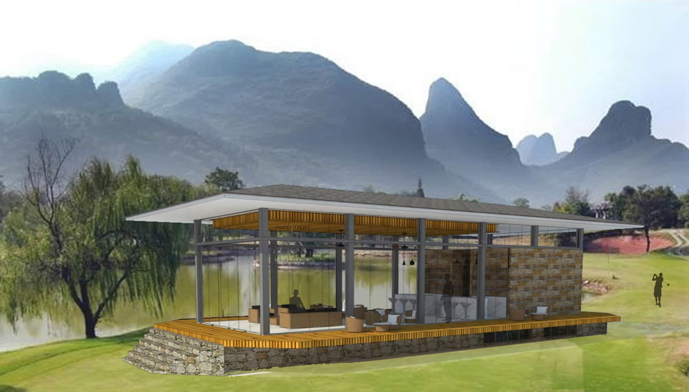 Guilin XinChang Golf Pavillion - Image 3